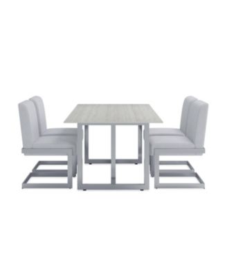 Emila 5-Pc. Dining Set (Rectangular Table & 4 Chairs), Created for Macy's