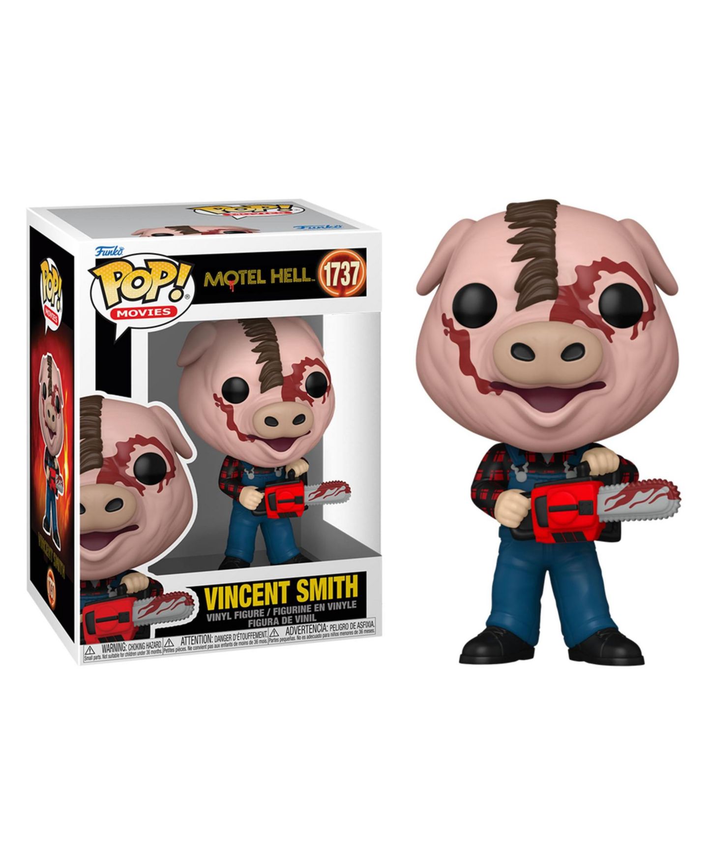 Виниловая фигурка Funko Pop! Motel Hell Vincent Smith, 4", от 3 лет — фото 1