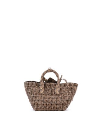 XS Bistro Panier Bag BB Monogram Coated Canvas