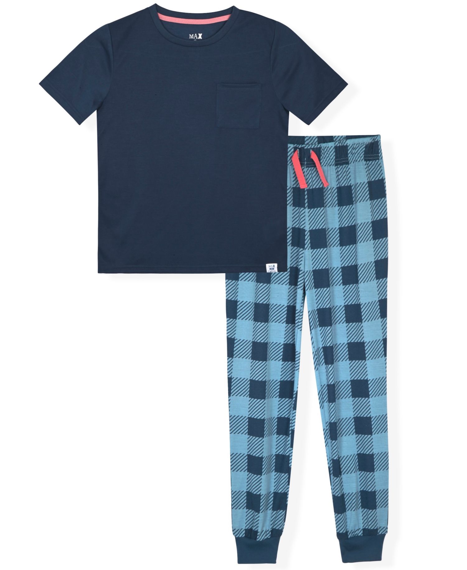 Boys' 6-20 Short-Sleeve Top and Jogger Pants, 2-Piece Set