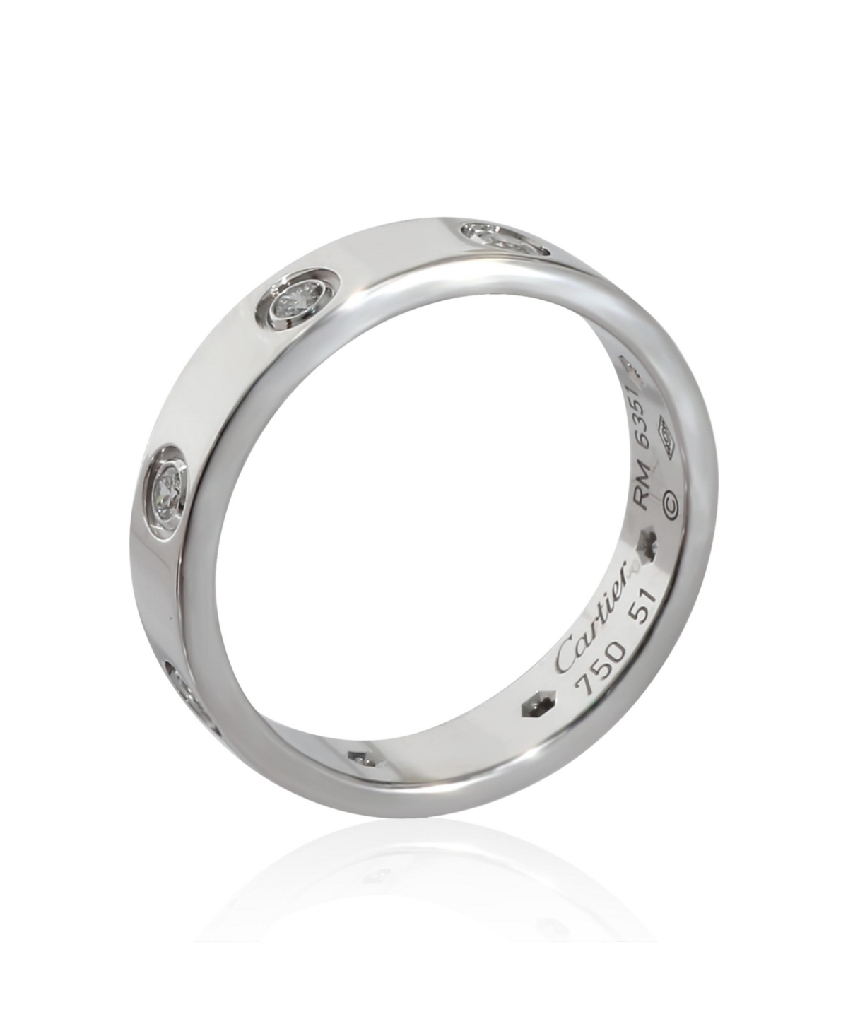 Pre-Owned Cartier Cartier White Gold Small Model Love Ring