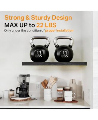 Rustic Floating Shelves for Bathroom, Bedroom, Kitchen