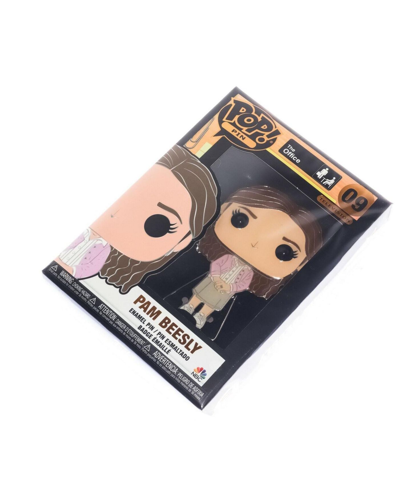 Детские фигурки Funko Pop! The Office Pam Beesly 3" 1-Piece Pop! Pin, Ages 3+ — фото 4