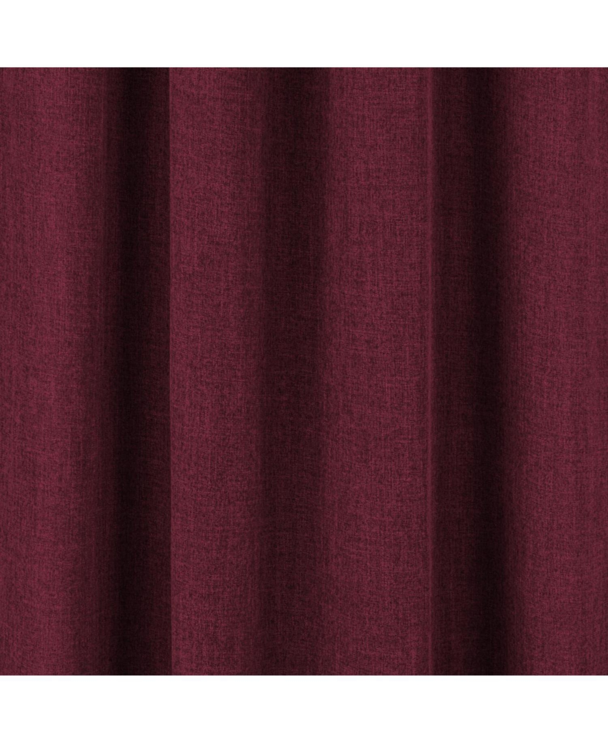 Rt Delmar 2-Pack Grommet Curtain Panels, 54"x84", Burgundy