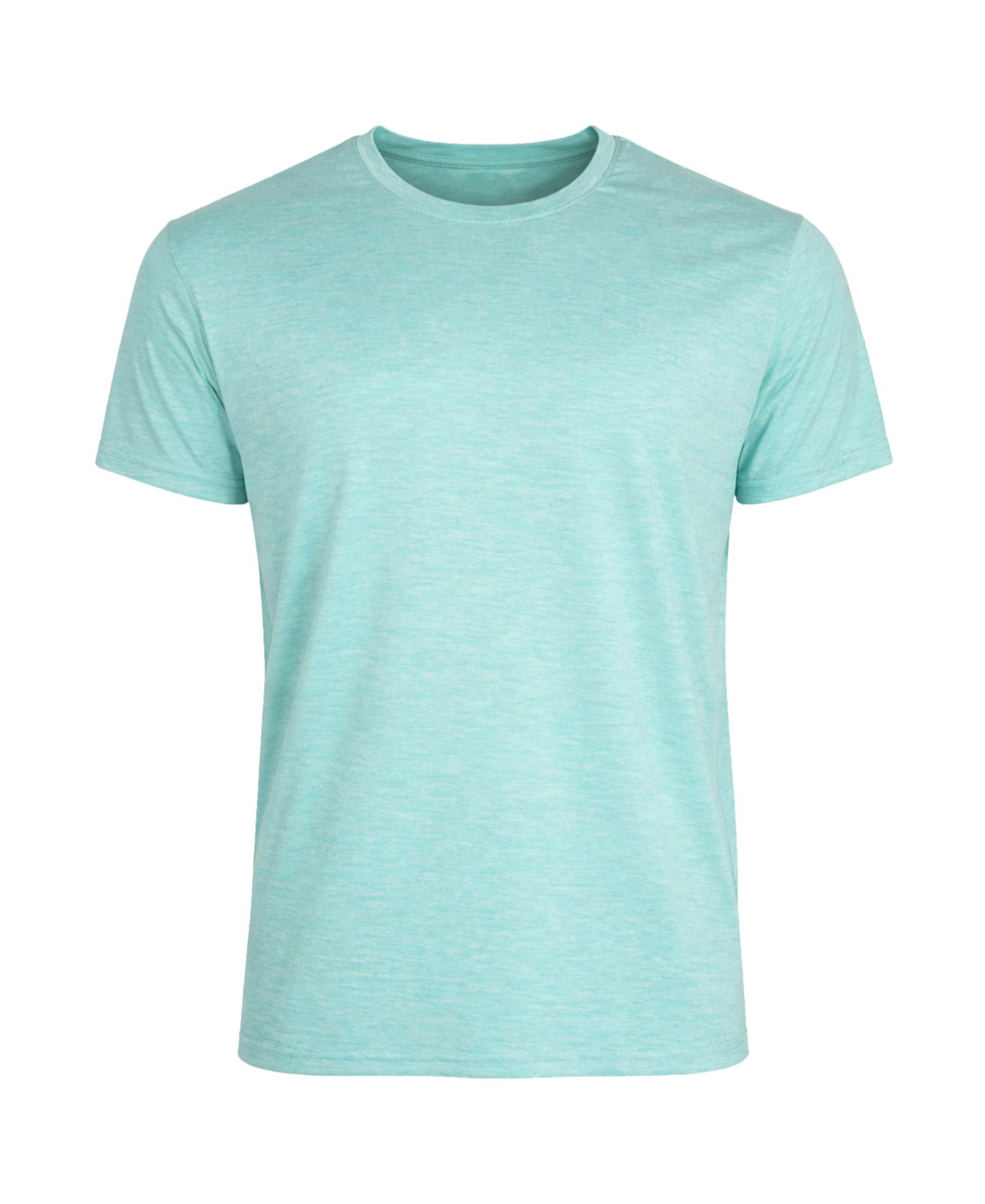 Мужская футболка Spire By Galaxy Short-Sleeve Crewneck, цвет: Аквамариновый — фото 2