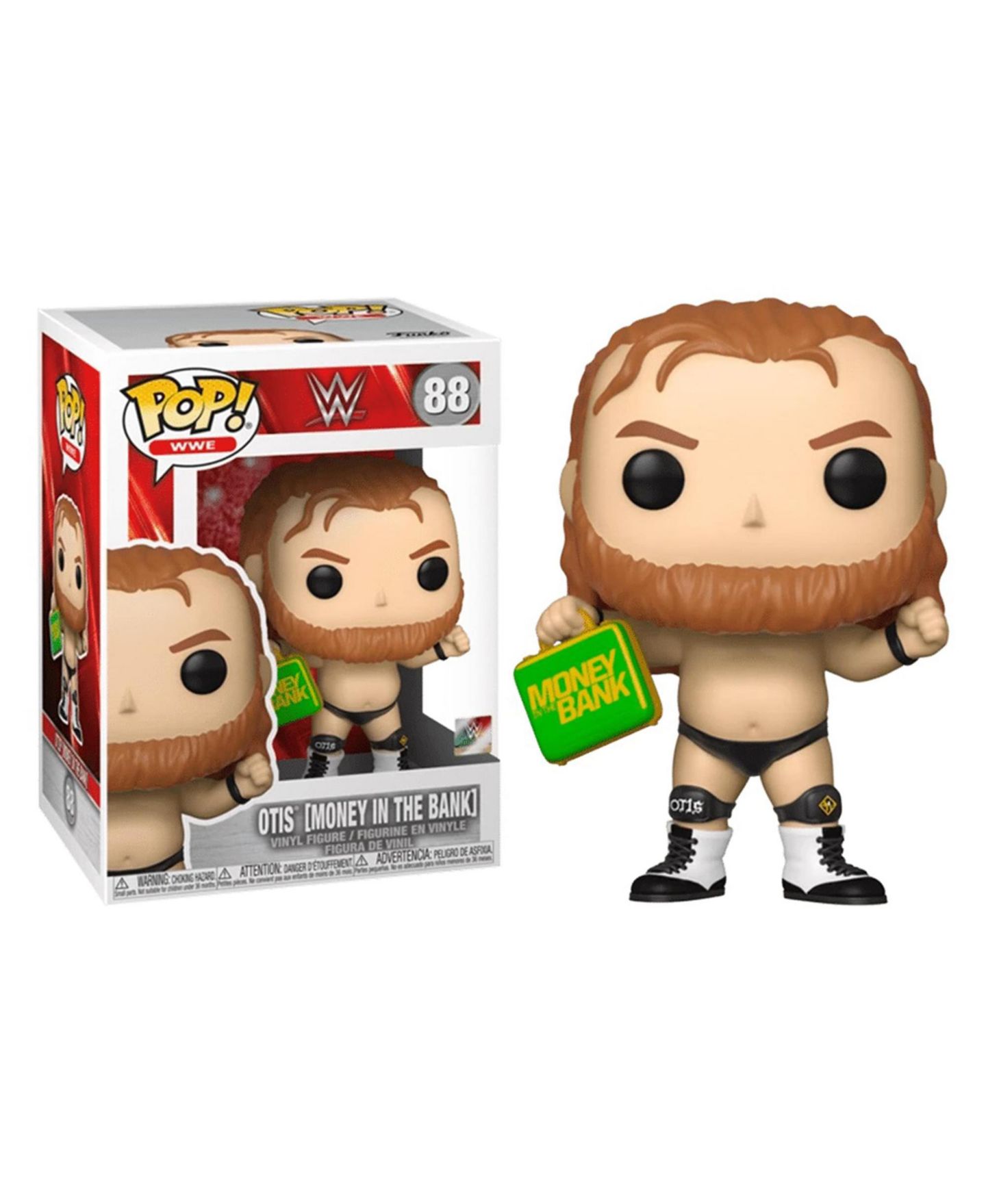 Детская фигурка Funko WWE Otis (Money in the Bank) 3.75" Action Figure — фото 1