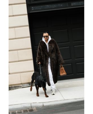 Women's Long Faux Fur Jacket
