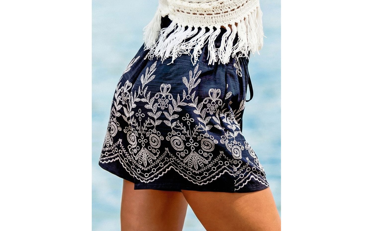 Women's Hear Me Out Ornate Shorts
