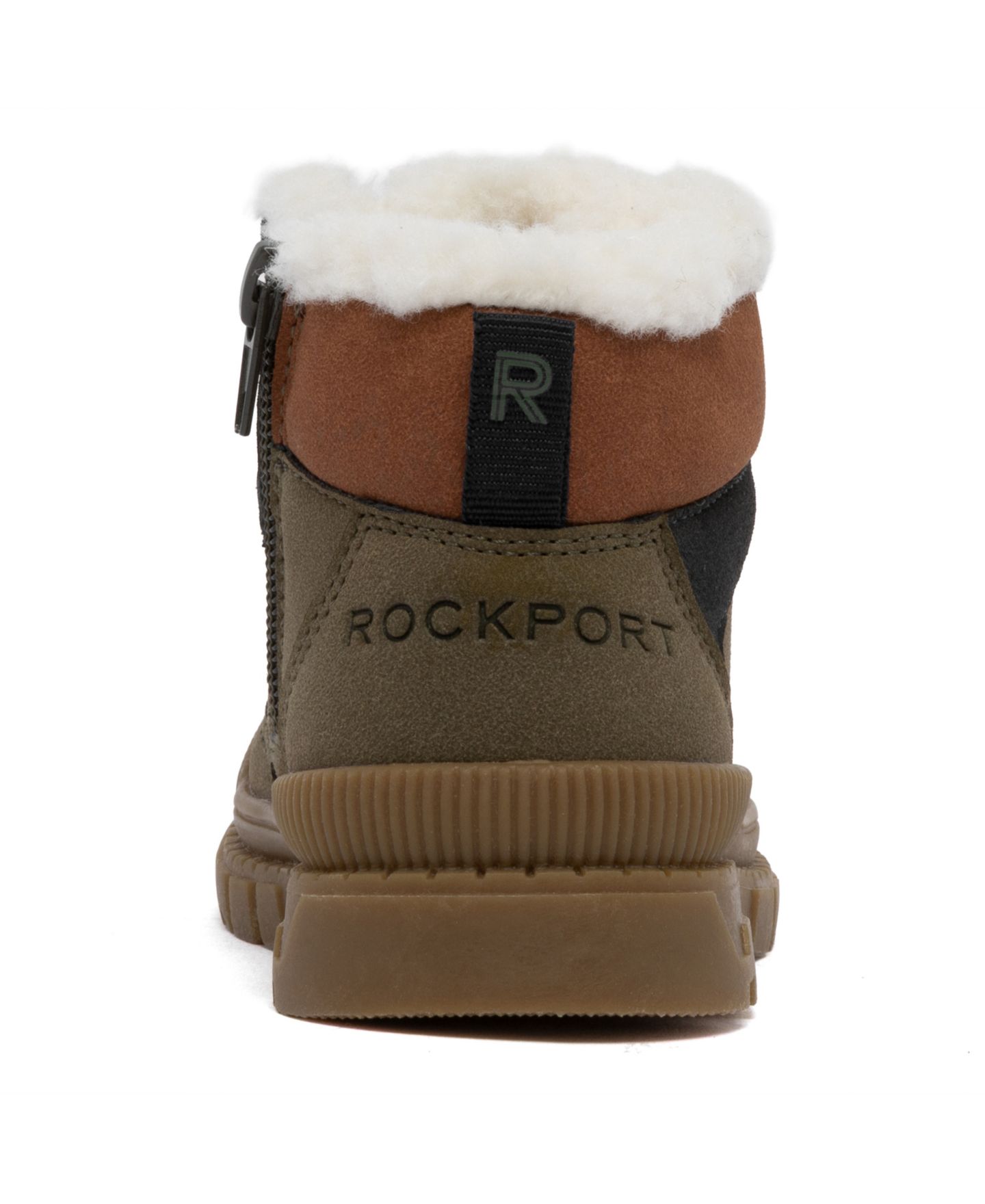 Ботинки Rockport Saltoro Lace-Up Boots для мальчиков, цвет: Оливковый / Разноцветный — фото 3