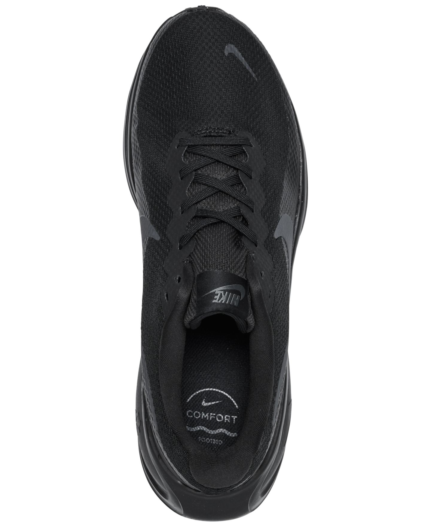 Мужские кроссовки Nike Revolution 8 Wide Width Running, цвет: Чёрный / Антрацитовый — фото 4