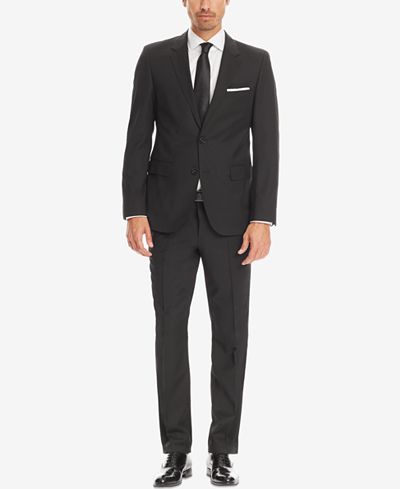 BOSS Regular/Classic-Fit Super 120 Virgin Wool Suit