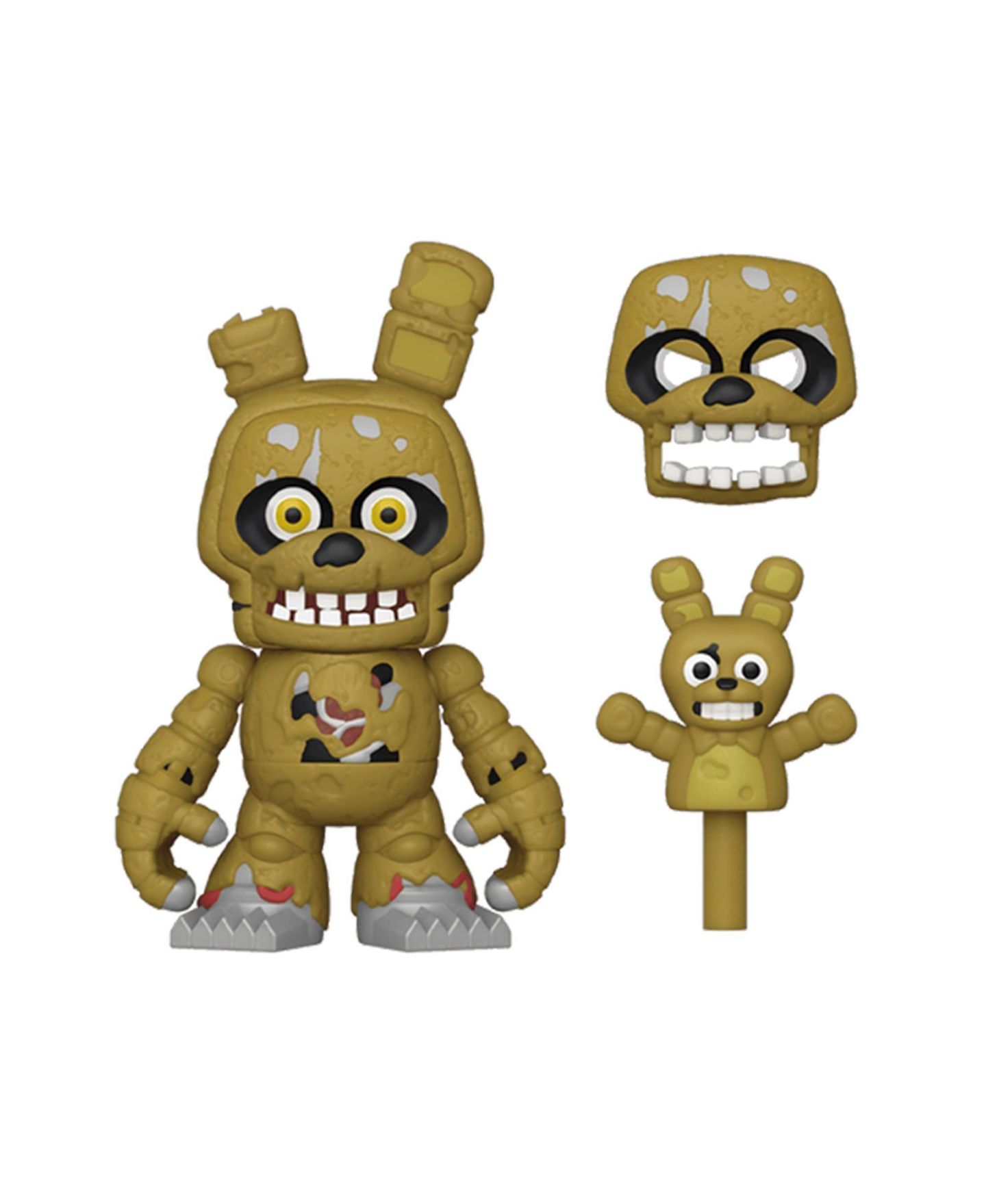 Детские фигурки Funko Snaps! Five Nights At Freddy's Freddy Fazbear & Springtrap 3.5" Snap Figures, 2-Pack — фото 2
