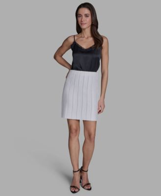 Women's Pull-On Mini Sweater Skirt