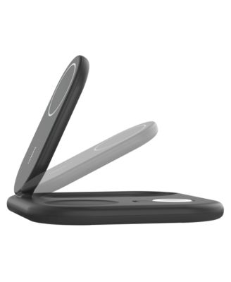 Qi2 15W 3-in-1 Wireless Pad/Stand - Black