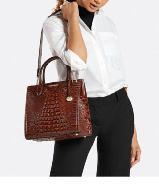 Caroline Chattaway Zipper Satchel Bag