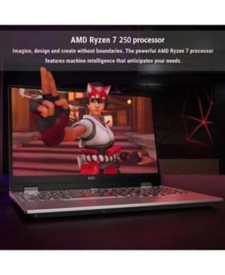 LOQ 15.6" Gaming Traditional Laptop AMD Ryzen 7 250 16GB RAM NVIDIA GeForce RTX 5060 512GB SSD Storage Windows 11 Home FHD 144Hz - Grey