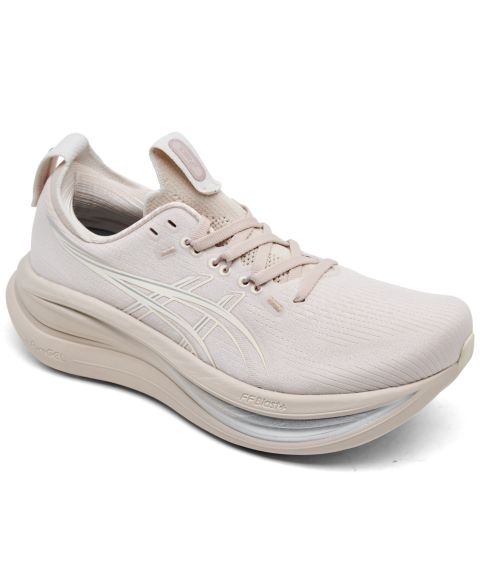 Женские кроссовки ASICS Gel-Nimbus 28 Running, цвет: Бежевый / Кремовый