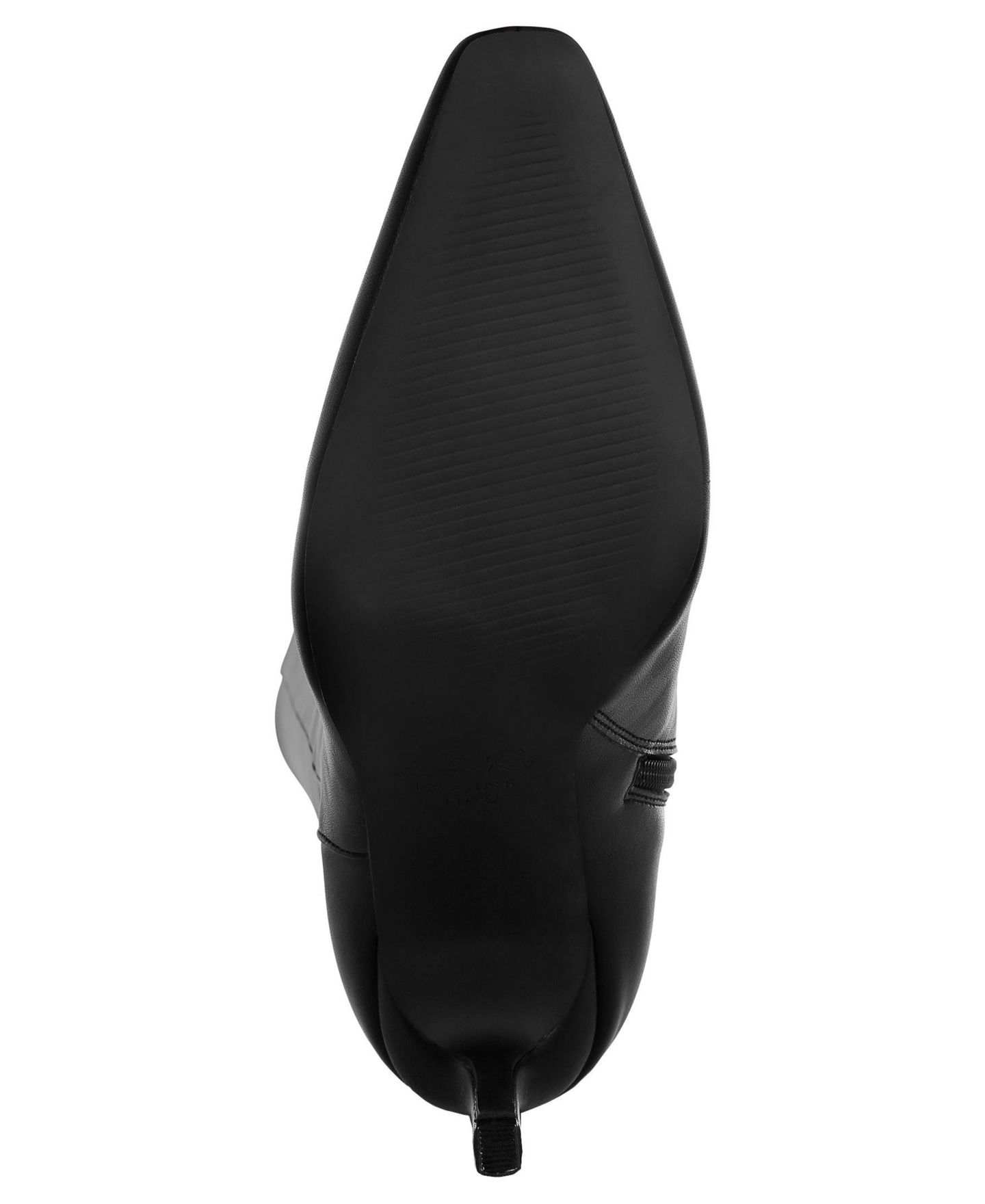 Женские ботинки London Rag Skara Faux Leather Calf, цвет: Чёрный кожаный — фото 7