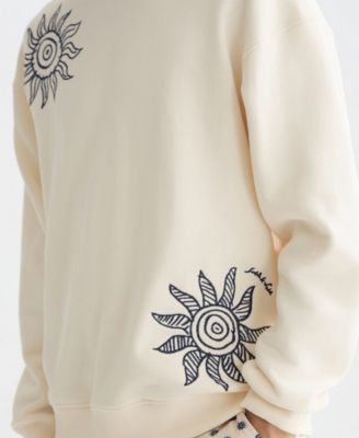 Men's Embroidered Regular-Fit Sweatshirt