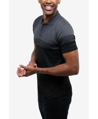 Men's Short Sleeve Sweater Polo