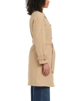 Women's Classic Double-Breasted Trench Coat