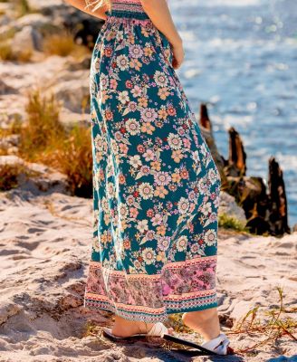 Women's Stone & Sky Floral Maxi Skirt
