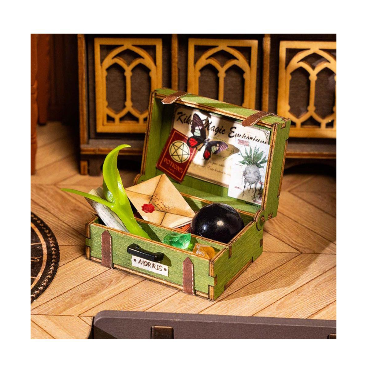 Flash Popup Diy 3D Wood Puzzle: Magic Study 267 pieces