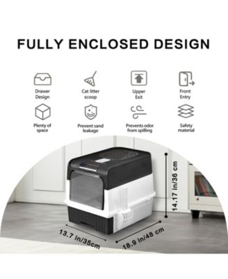 Cube Design Cat Litter Box