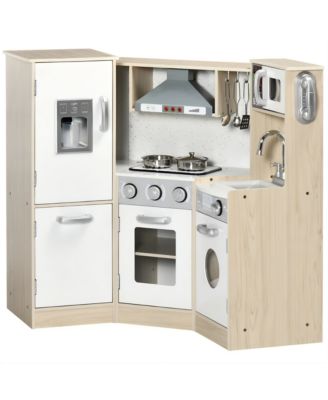 Large Kids Kitchen Playset with Lights Sounds and Cookware