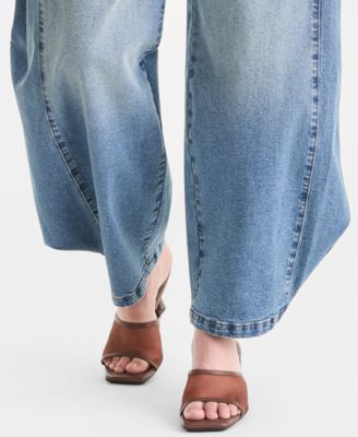 Women's High Rise Barrel-Leg Jeans