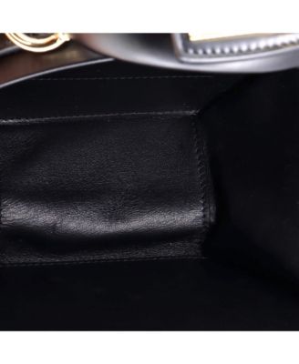 Mini Studio Round Bag Leather