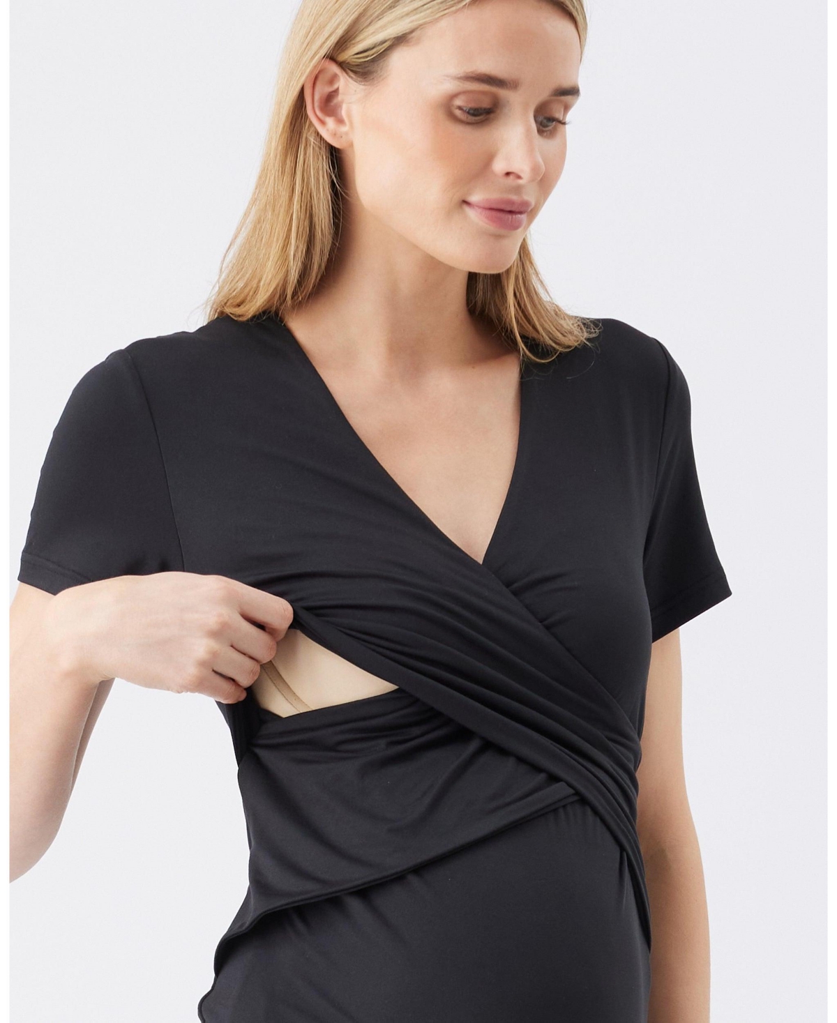 Ripe Maternity Luxe Knit Embrace Nursing Tee