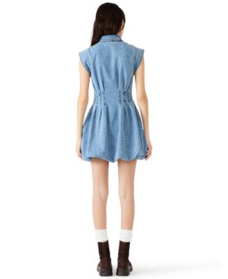 Women's Dyanne Fit And Flare Collared Dress