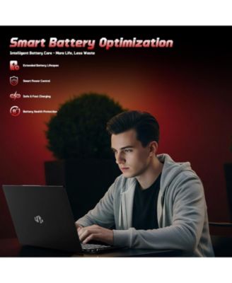 15.6" FHD IPS Student Laptop 16GB RAM 1TB SSD, 4 Cores 13th Gen Intel N150 3.6GHz Fingerprint Wi-Fi 6