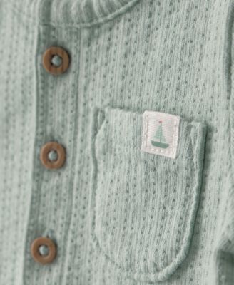 Baby Boys' Gingham Top and Shorts, 2-Piece Set