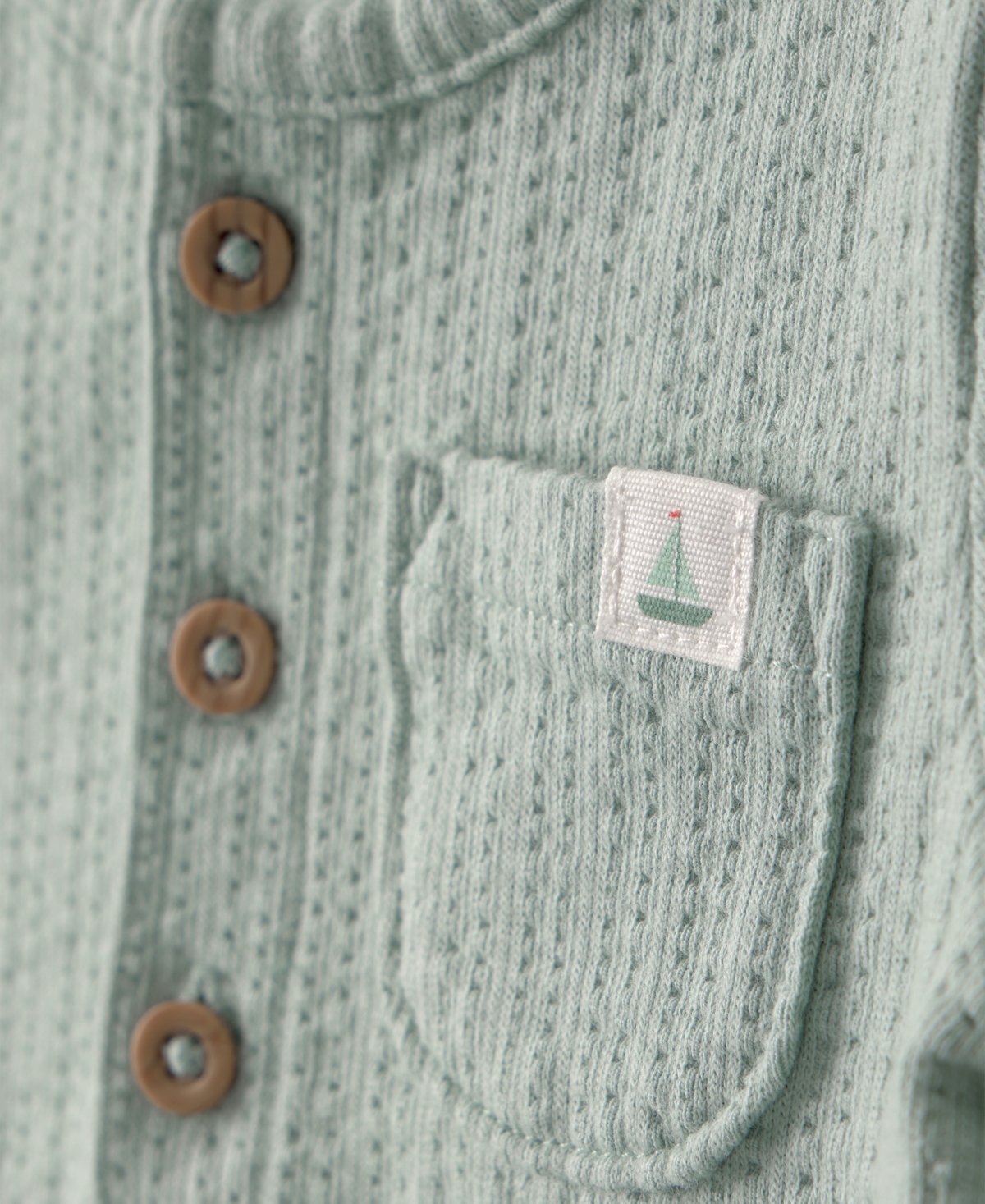 Carter's Baby Boys' Gingham Top and Shorts, 2-Piece Set