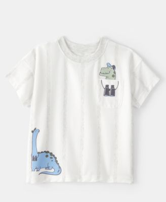 Boys' Toddler 2T-5T Dinosaur Graphic Short-Sleeve T-Shirt