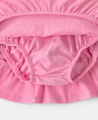 Baby Girls' Floral Top & Skort, 2-Piece Set