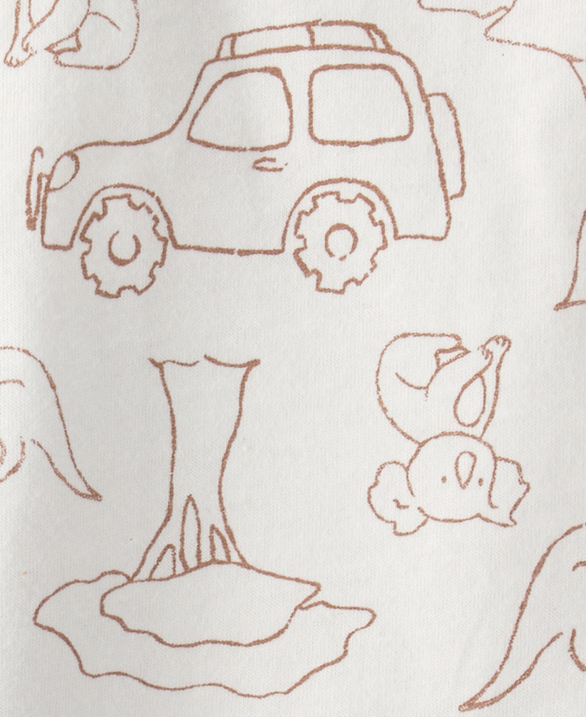 Carter's Baby Boys' Safari Short-Sleeve Bodysuit & Shorts, 2-Piece Set