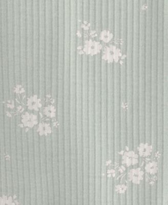 Baby Girls' Floral Sleeveless Bodysuit & Shorts, 2-Piece Set