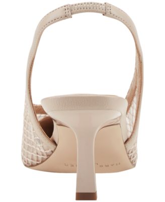 Women's Gipsi Mesh Slingback Kitten Heel Pumps