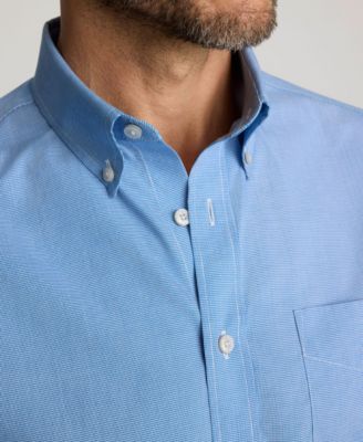 Men's Slim Fit Wrinkle-Free Cadetto Button Up Shirt