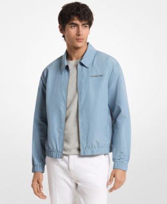 Men's Sleek Zip Point Collar Jacket