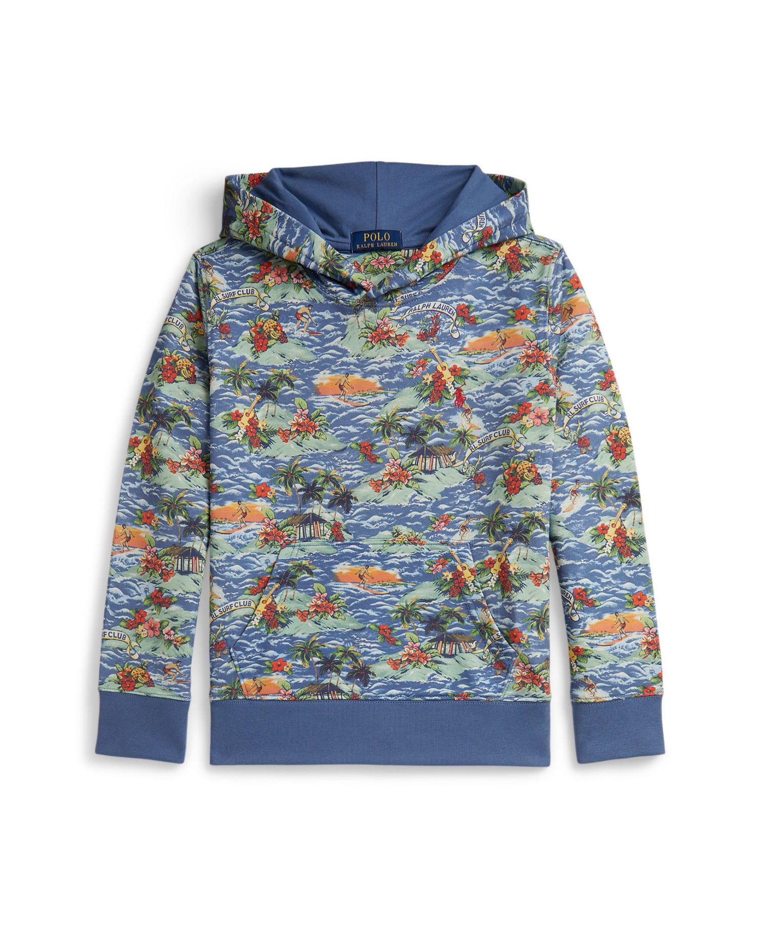 Boys' 8-20 Tropical-Print Hoodie