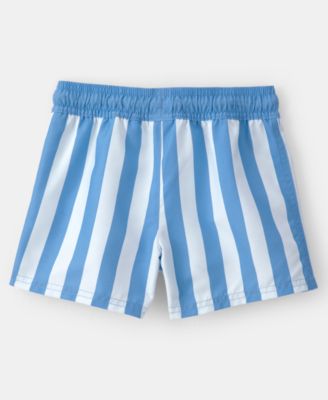 Boys' Toddler 2T-5T Striped Swim Trunks