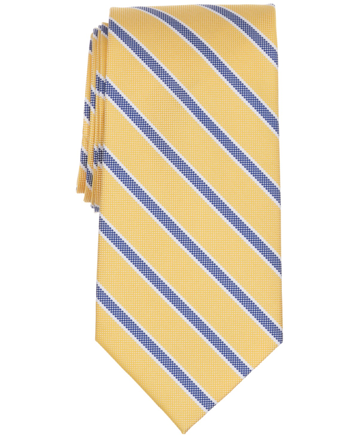 Мужские B By Brooks Brothers Brooks Brothers Men's Classic Stripe Oxford Pattern Tie — фото 1