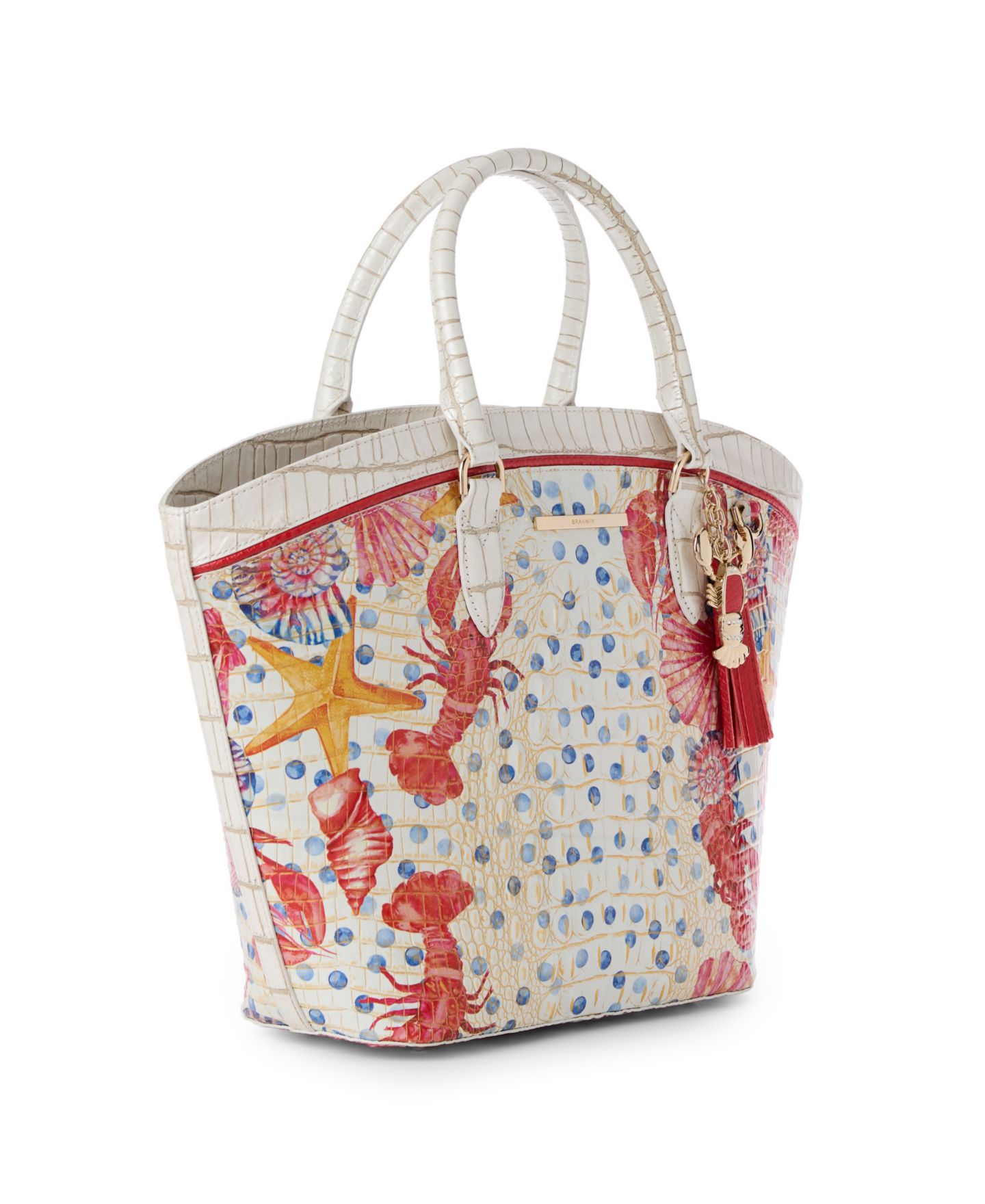 Женская сумка Brahmin Jeanne Medium Multi Chattaway Leather, цвет: Разноцветный — фото 3