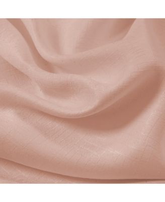 Lynx Matte Embossed Blackout Grommet Panel - 52x84", Blush