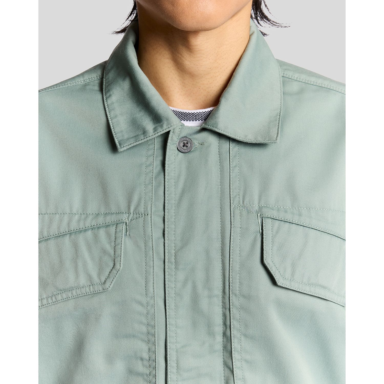 Men's Long Sleeve Multi Pocket Overshirt