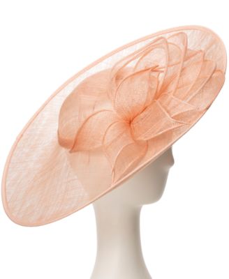 Sinamay Hatinator Self Flower Hat